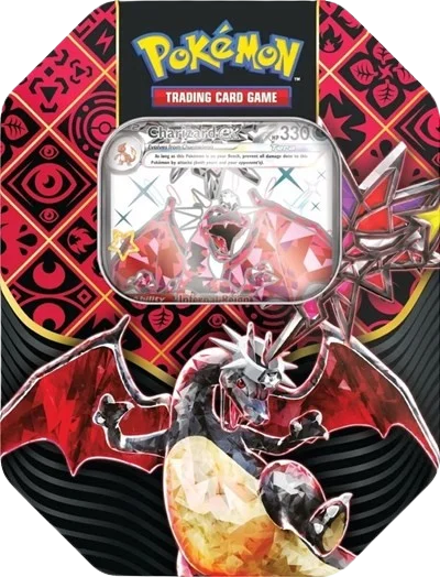Paldean Fates International Tin - Charizard ex