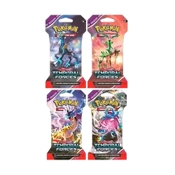 Temporal Forces Sleeved Booster Pack Art Bundle (Set of 4)