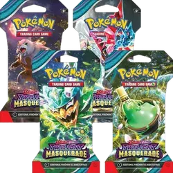 Twilight Masquerade Sleeved Booster Pack Art Bundle (Set of 4)