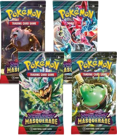 Twilight Masquerade Booster Pack Art Bundle (Set of 4)