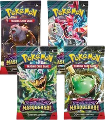 Twilight Masquerade Booster Pack Art Bundle (Set of 4)