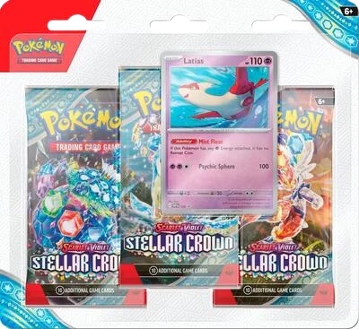 Stellar Crown 3-Pack Blister - Latias