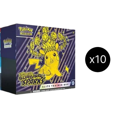 Surging Sparks Elite Trainer Box Case