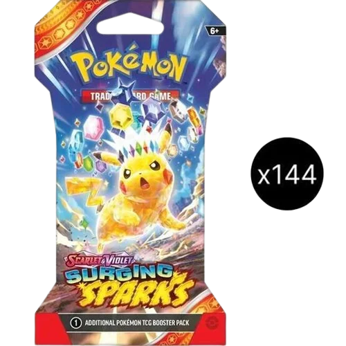 Surging Sparks Sleeved Booster Pack Case