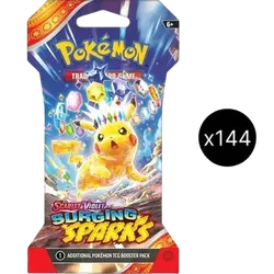 Surging Sparks Sleeved Booster Pack Case