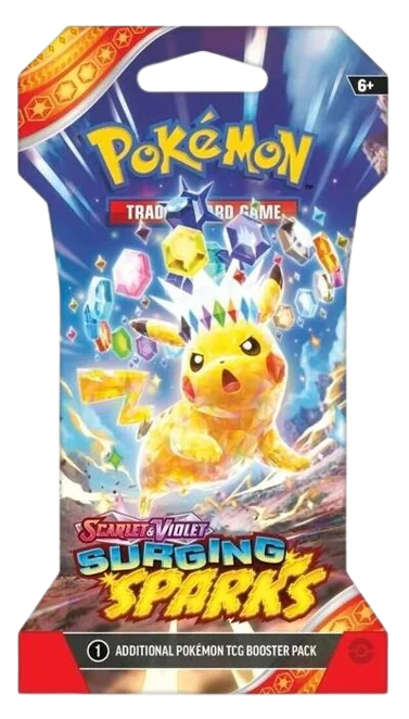 Surging Sparks Sleeved Booster Pack