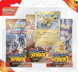 Surging Sparks 3-Pack Blisters - Zapdos