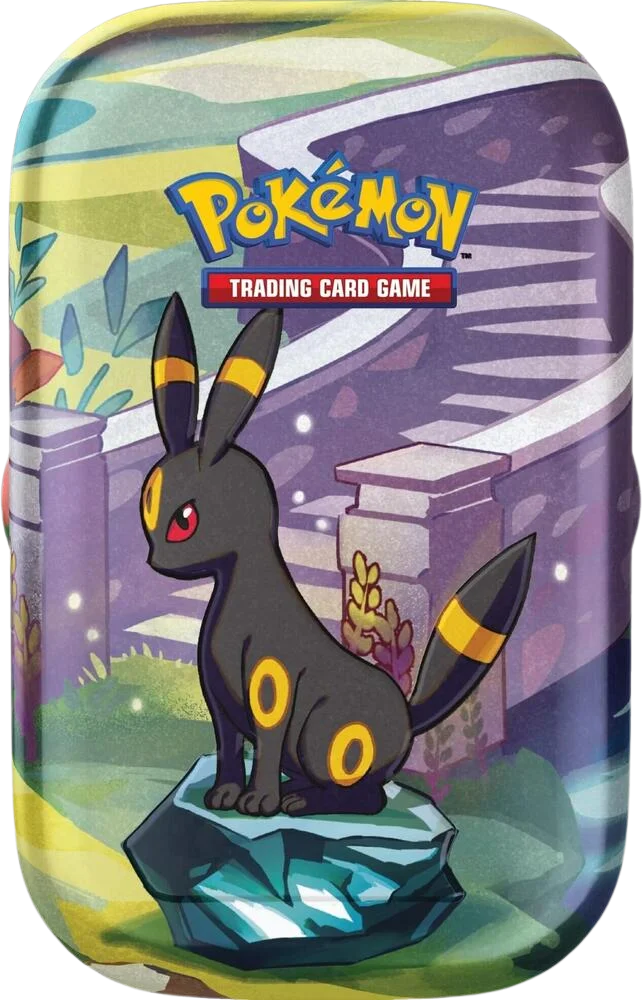 Prismatic Evolutions Mini Tin