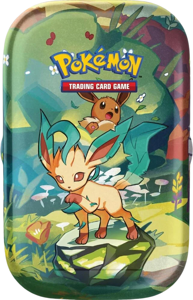 Prismatic Evolutions Mini Tin - Leafeon