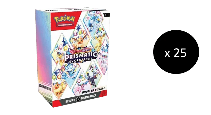 Prismatic Evolutions Booster Bundle Case