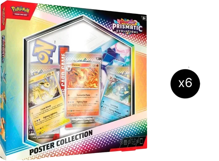 Prismatic Evolutions Poster Collection Case