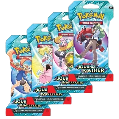 Journey Together Sleeved Booster Pack Art Bundle (Set of 4)