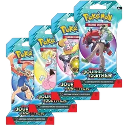 Journey Together Sleeved Booster Pack Art Bundle (Set of 4)