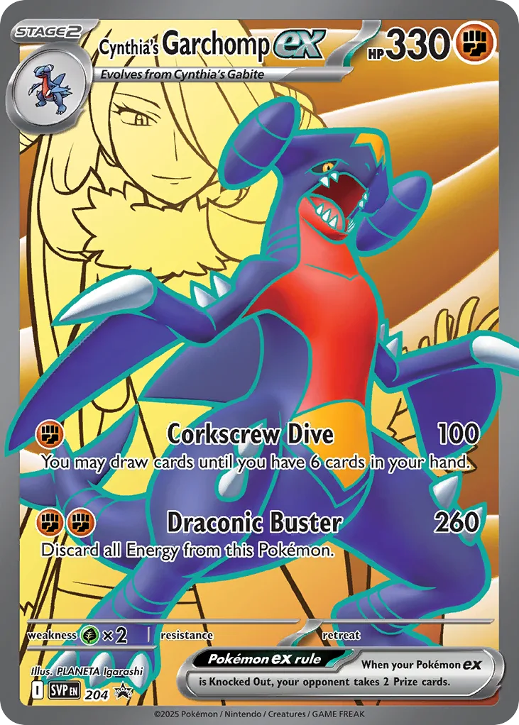 Cynthia's Garchomp ex