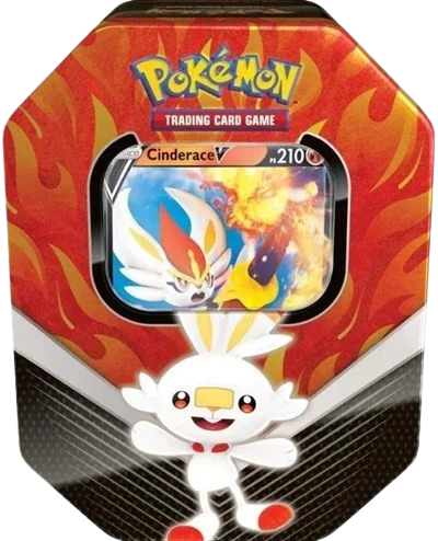 Sword & Shield Galar Partners International Tin - Cinderace V