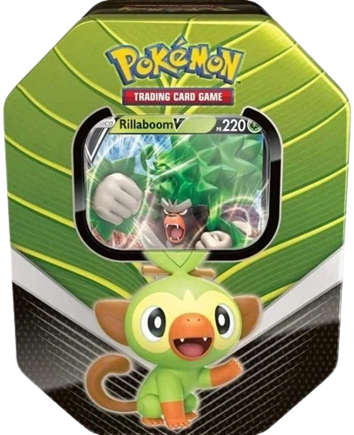 Sword & Shield Galar Partners International Tin - Rillaboom V