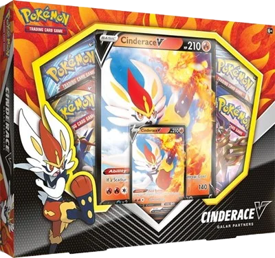 Sword & Shield Galar Partners Box - Cinderace V