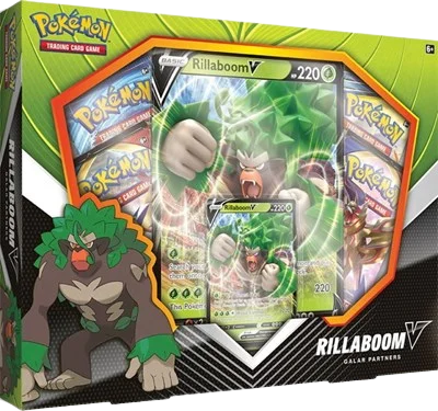 Sword & Shield Galar Partners Box - Rillaboom V