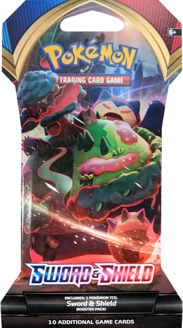 Sword & Shield Base Set Sleeved Booster Pack