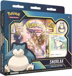 Sword & Shield Snorlax Pin Collection