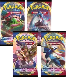 Sword & Shield Base Set Booster Pack Art Bundle (Set of 4)