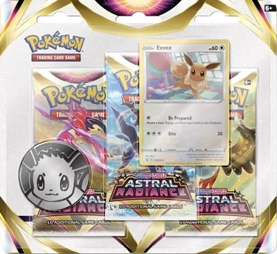 Astral Radiance 3-Pack Blister - Eevee