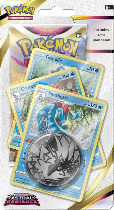 Astral Radiance Premium Checklane Blister - Feraligatr
