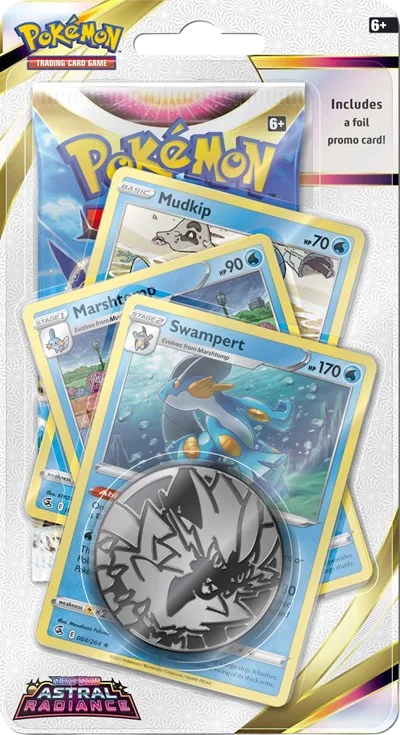 Astral Radiance Premium Checklane Blister - Swampert