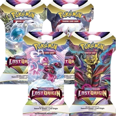 Lost Origin Sleeved Booster Pack Art Bundle (Set of 4)