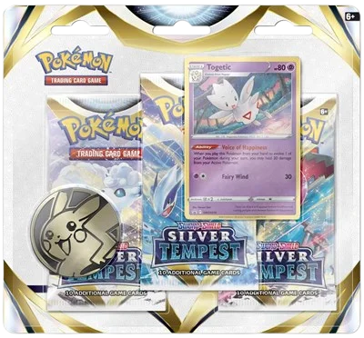 Silver Tempest 3-Pack Blister - Togetic