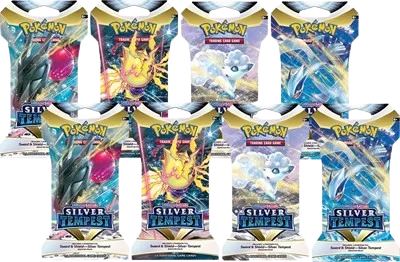 Silver Tempest Sleeved Booster Pack Bundle (Set of 8)