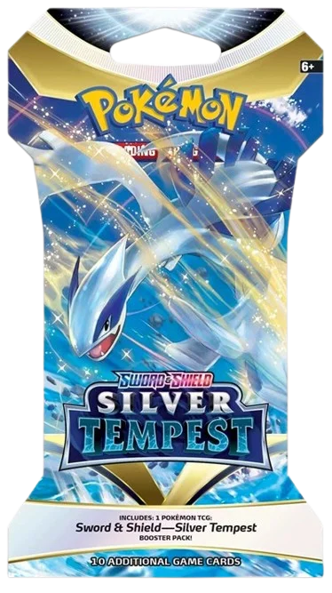 Silver Tempest Sleeved Booster Pack