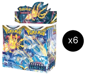 Silver Tempest Booster Box Case