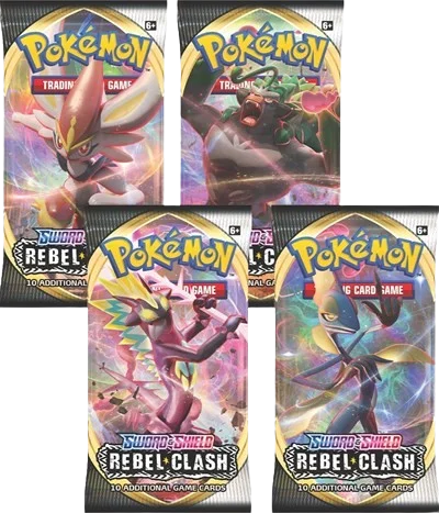 Rebel Clash Booster Pack Art Bundle (Set of 4)