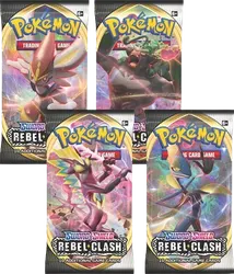 Rebel Clash Booster Pack Art Bundle (Set of 4)