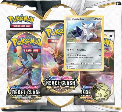 Rebel Clash 3-Pack Blister - Duraludon