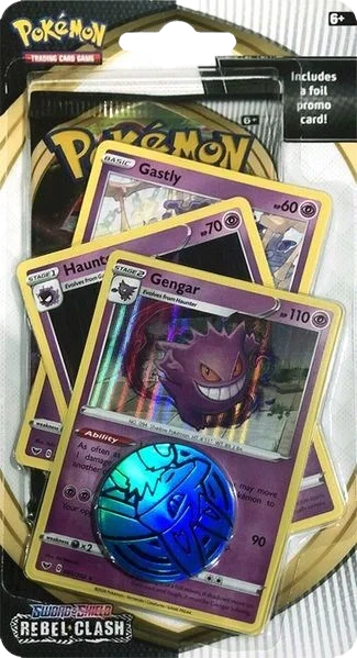 Rebel Clash Premium Checklane Blister - Gengar