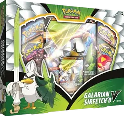 Darkness Ablaze Galarian Sirfetch'd V Box