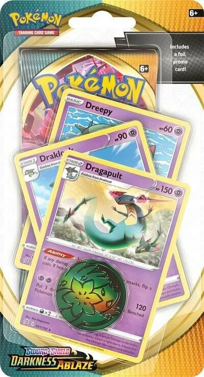 Darkness Ablaze Premium Checklane Blister - Dragapult