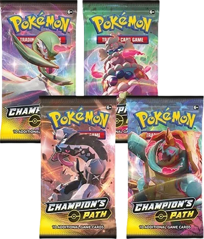 Champion's Path Booster Pack Art Bundle (Set of 4)