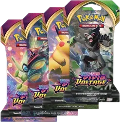 Vivid Voltage Sleeved Booster Pack Art Bundle (Set of 4)