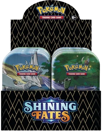 Shining Fates Mini Tin Display