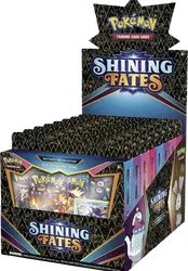 Shining Fates Mad Party Pin Collection Display