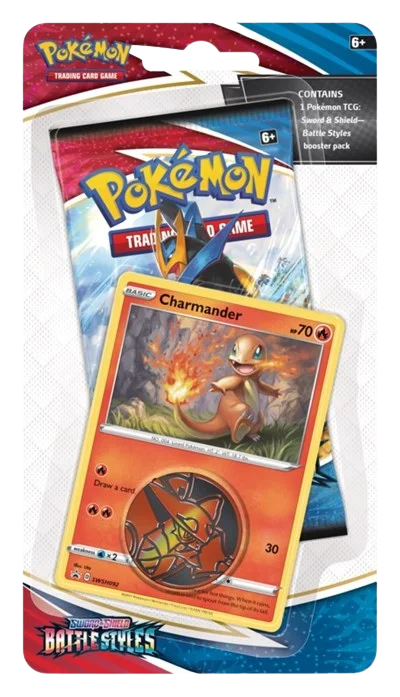 Battle Styles Single Pack Blister - Charmander