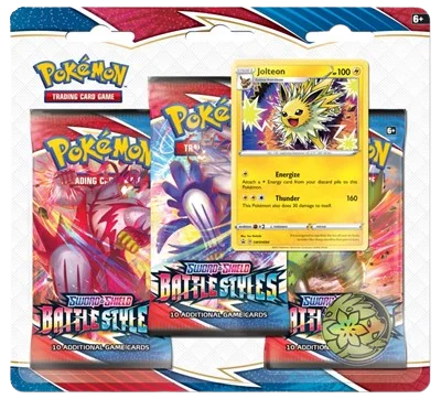 Battle Styles 3-Pack Blister - Jolteon