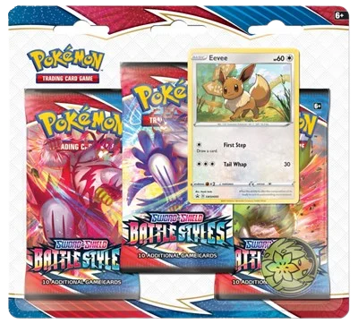 Battle Styles 3-Pack Blister - Eevee