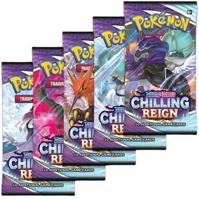 Chilling Reign Booster Pack Art Bundle (Set of 5)