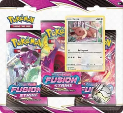 Fusion Strike 3-Pack Blister - Eevee