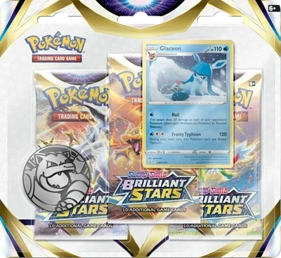 Brilliant Stars 3-Pack Blister - Glaceon
