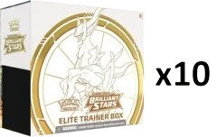 Brilliant Stars Elite Trainer Box Case